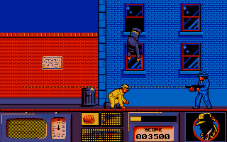 Dick Tracy atari screenshot