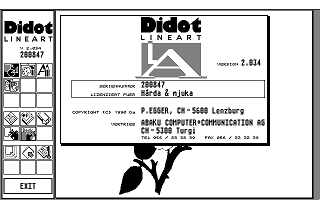 Didot Lineart — screenshot 1