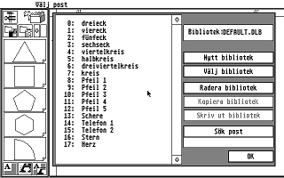 Didot Lineart atari screenshot