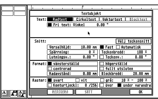 Didot Lineart atari screenshot