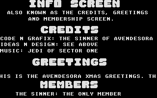 Digital Christmas atari screenshot