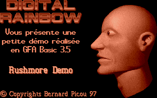 Digital Rainbow Unreleased Screens atari screenshot