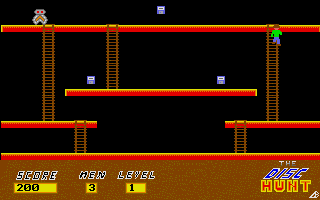 Disc Hunt (The) atari screenshot