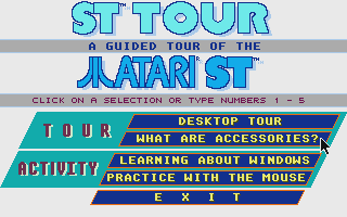 Atari 520STfm Discovery Pack atari screenshot