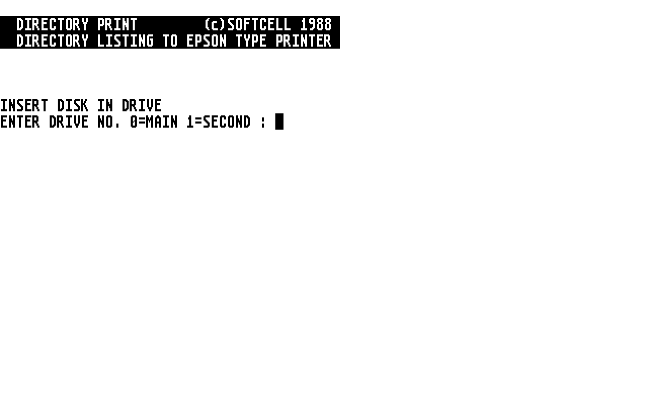 Disector ST atari screenshot