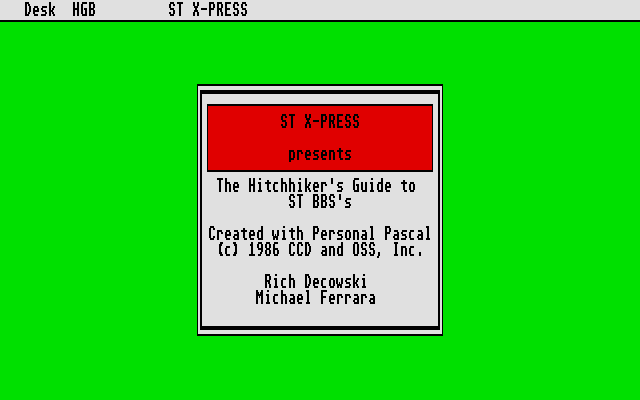 DiskMate atari screenshot
