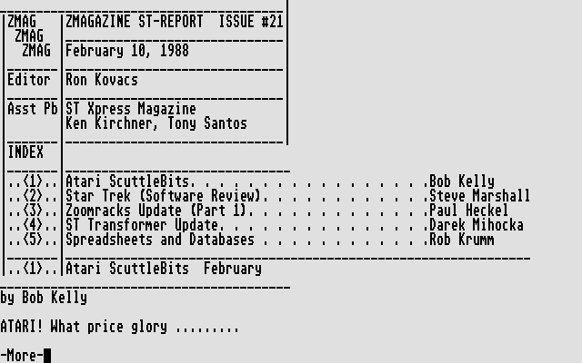 DiskMate atari screenshot