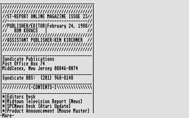 DiskMate atari screenshot