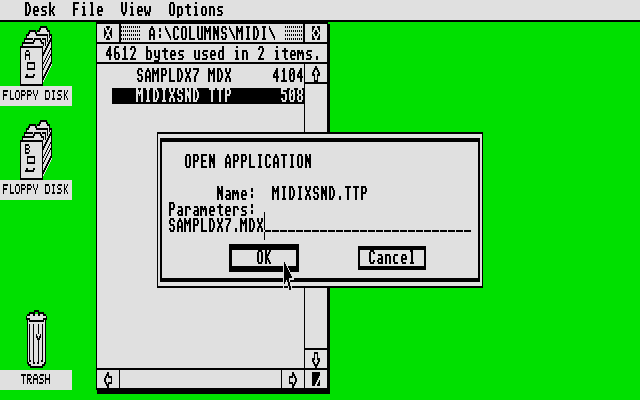 DiskMate atari screenshot