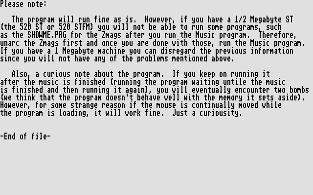 DiskMate atari screenshot