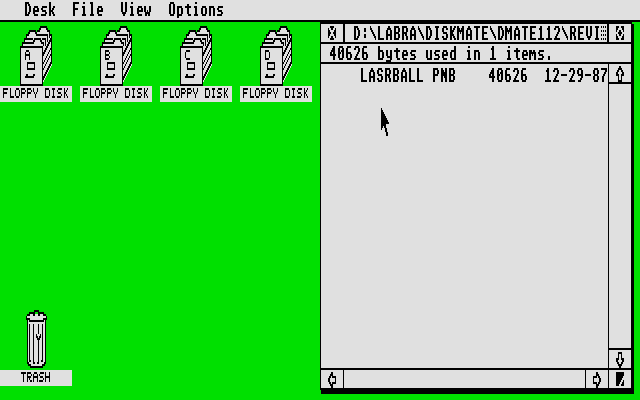 DiskMate atari screenshot