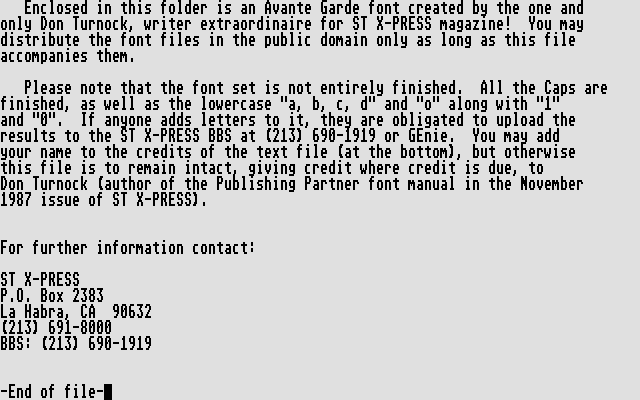 DiskMate atari screenshot
