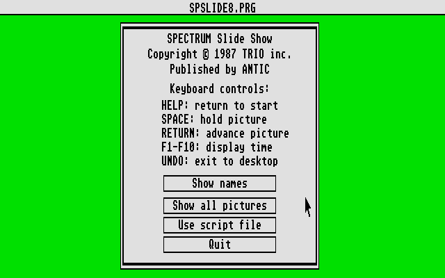 DiskMate atari screenshot