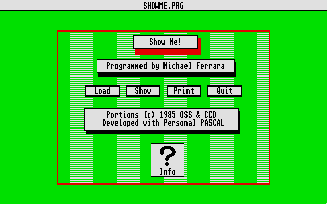 DiskMate atari screenshot