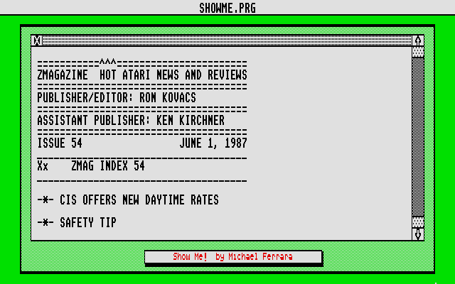 DiskMate atari screenshot