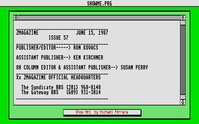 DiskMate atari screenshot