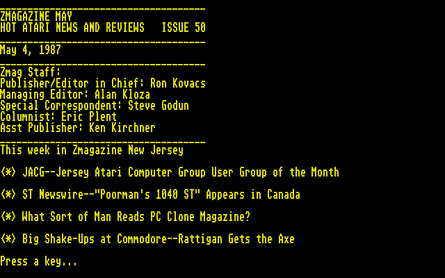 DiskMate atari screenshot