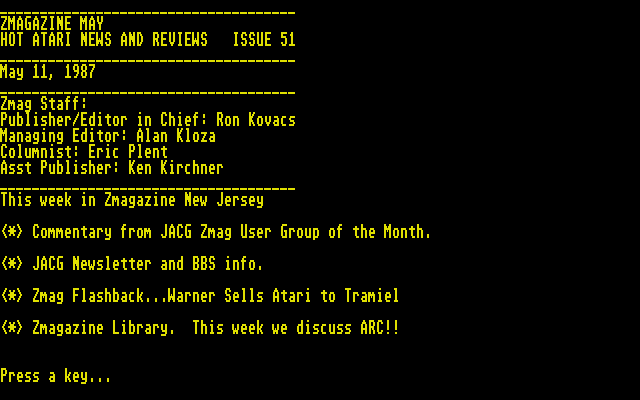 DiskMate atari screenshot