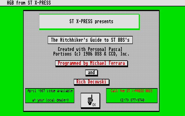 DiskMate atari screenshot