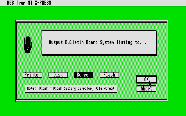 DiskMate atari screenshot