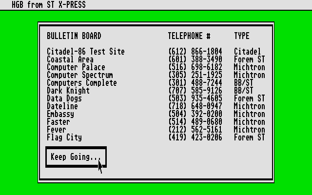 DiskMate atari screenshot