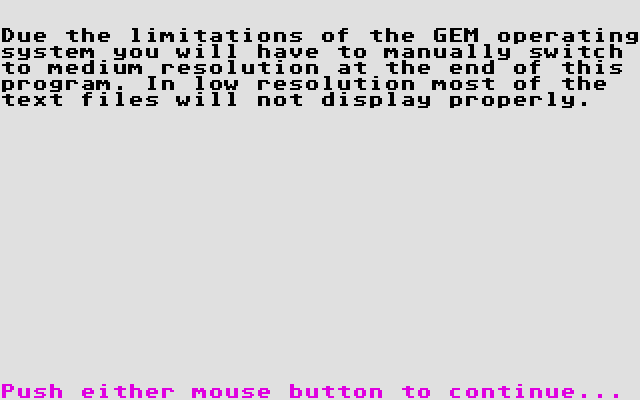 DiskMate atari screenshot