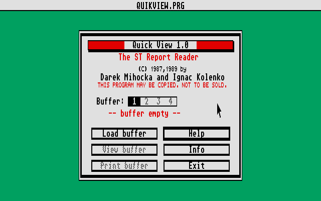 DiskMate atari screenshot