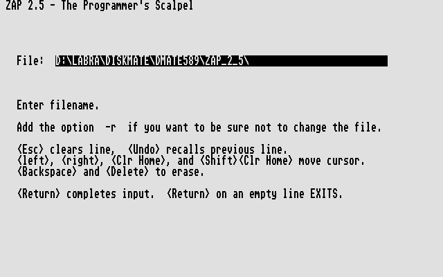 DiskMate atari screenshot