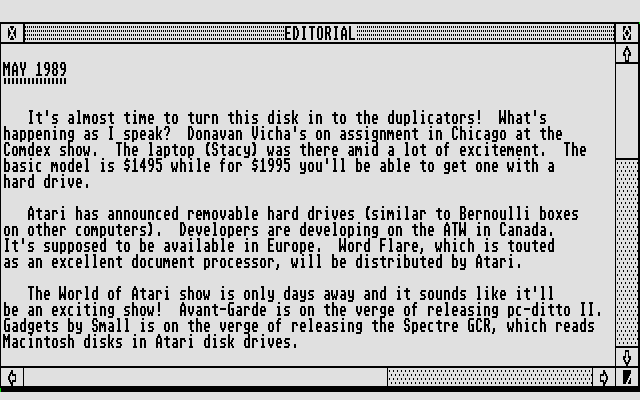 DiskMate atari screenshot
