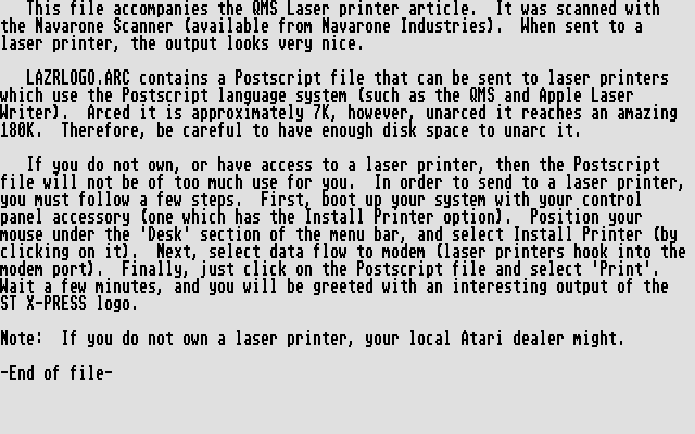 DiskMate atari screenshot