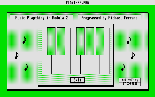 DiskMate atari screenshot