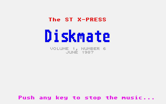 DiskMate V1N6 Intro — screenshot 1