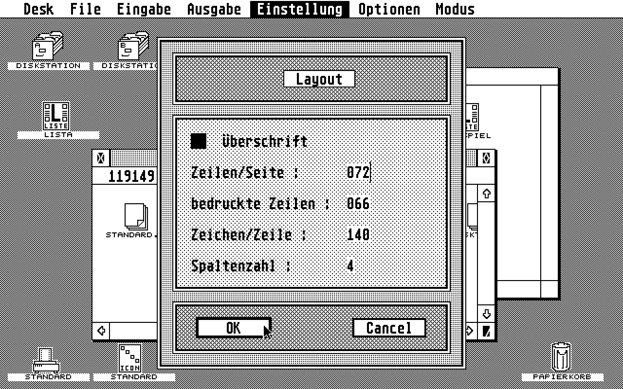 Diskstar atari screenshot