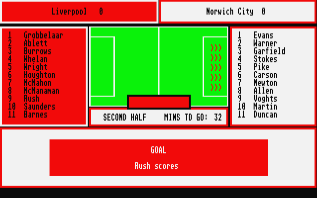 Division One '92 atari screenshot