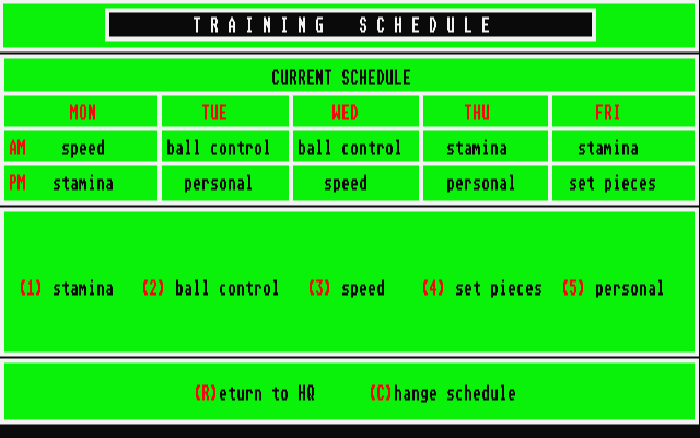 Division One '92 atari screenshot