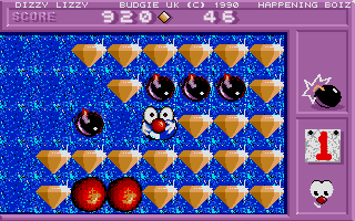 Dizzy Lizzy atari screenshot