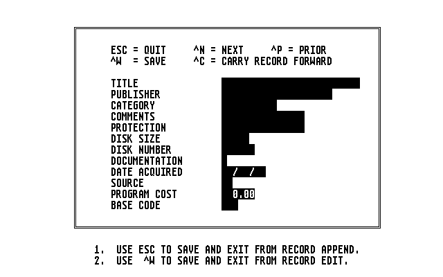 ST Library Database (The) atari screenshot