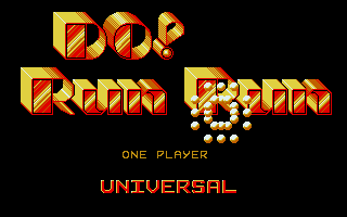 Mr. Do! Run Run atari screenshot