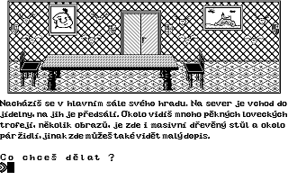 Dobývání Hradu II atari screenshot