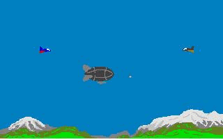 Dogfight atari screenshot