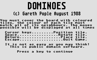 Dominoes — screenshot 1