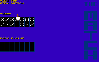 Dominoes atari screenshot