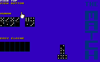 Dominoes atari screenshot