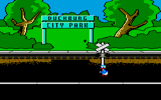 Donald Duck's Playground atari screenshot