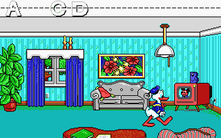 Donald et l'Alphabet Magique atari screenshot