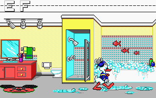 Donald et l'Alphabet Magique atari screenshot