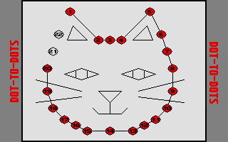 Dot-To-Dots atari screenshot