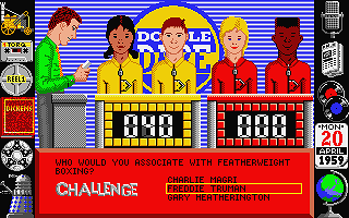 Double Dare atari screenshot