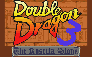 Double Dragon III - The Rosetta Stone