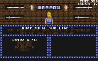 Double Dragon III - The Rosetta Stone atari screenshot